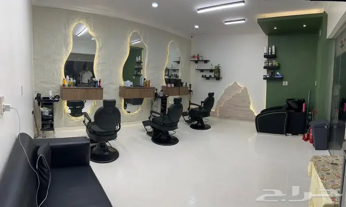 صالون حلاقه رجالي للبيع 1