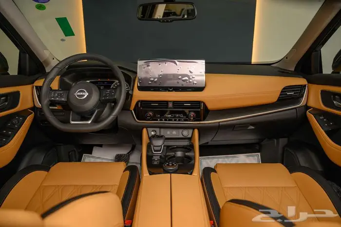 نيسان اكس تريل SV بلس جلد جملي- دبل 2025 جميع الالوان 7