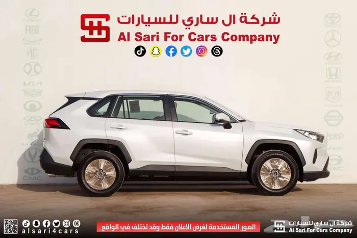 تويوتا راف فور LE دبل بنزين 2025 اقساط بنوك وشركات 10