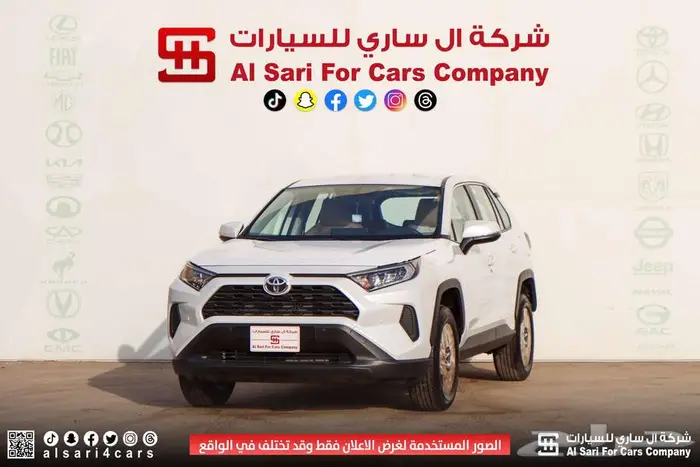 تويوتا راف فور LE دبل بنزين 2025 اقساط بنوك وشركات 2