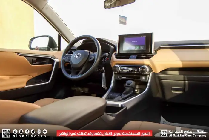 تويوتا راف فور LE دبل بنزين 2025 اقساط بنوك وشركات 6