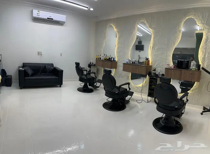 صالون حلاقه رجالي للبيع 2
