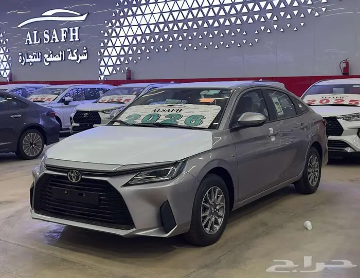 تويوتا يارس استاندر Y موديل 2026 الاقل سعرأ 2