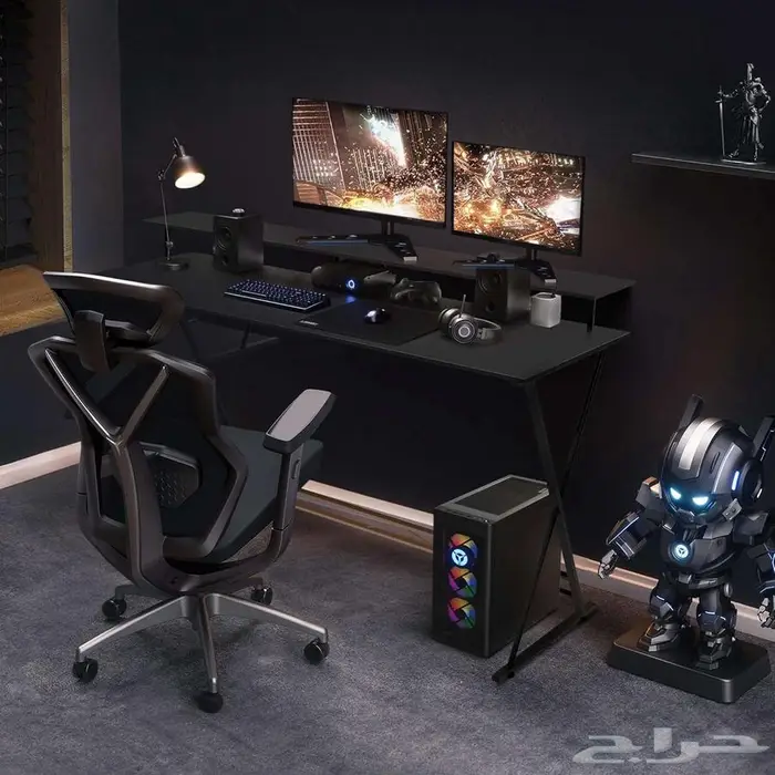 طاولة كمبيوتر طاولة العاب 140X48 6