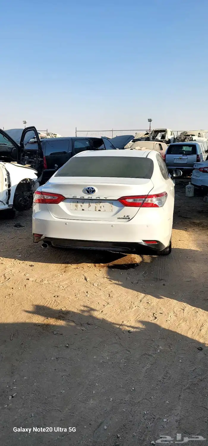 تشليح كامري هايبرد موديل 2020 قطع غيار تشليح فقط 0