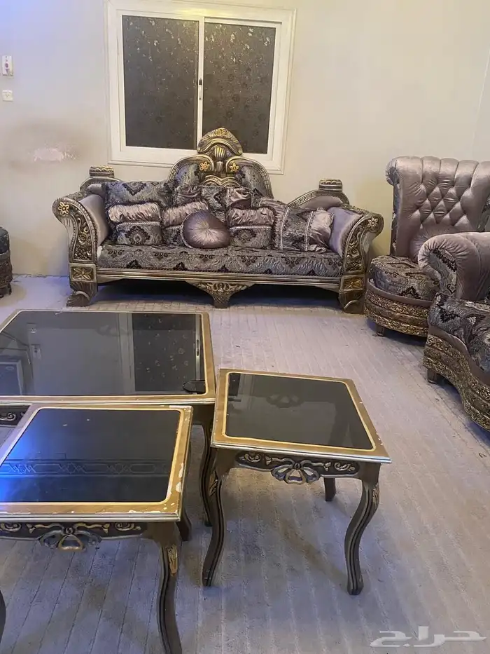 Living room with glass tables 1