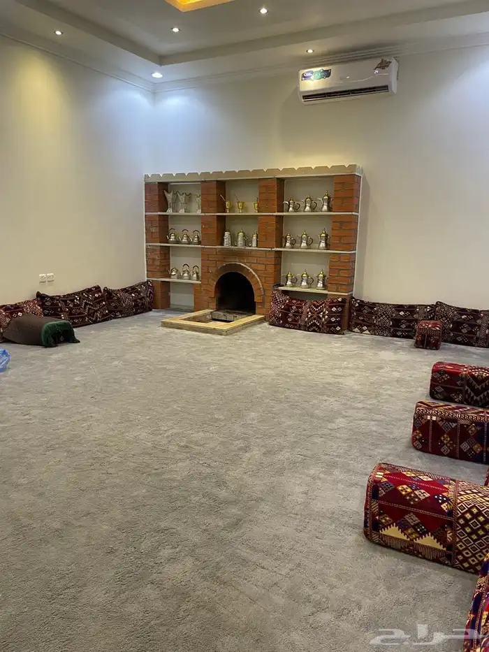 استراحة قسمين شمال الرياض ( بنبان ) للأيجار اليومي او السنوي 0