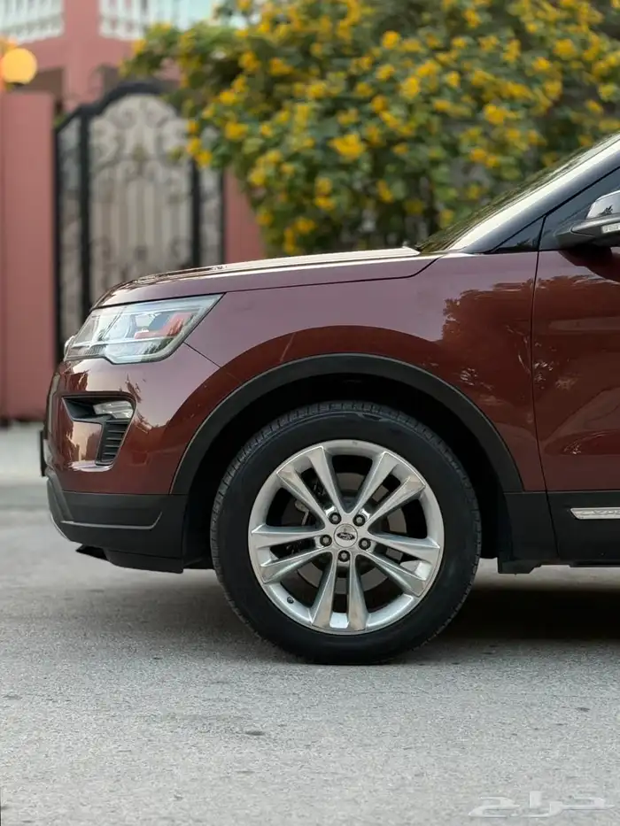 بسم الله ماشاء الله فورد اكسبلور 2018 (XLT)فل كامل بانوراما 1