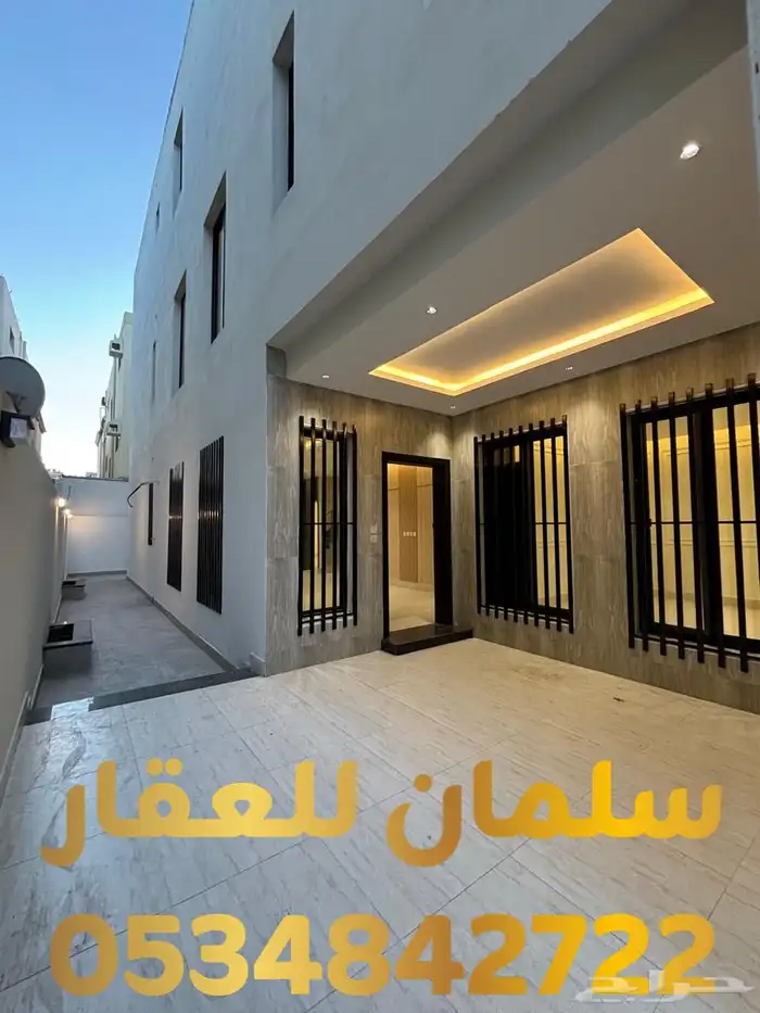 للبيع فيلا روف بتصميم مودرن في حي مروج الأمير 13