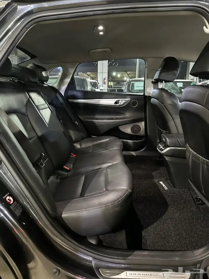 هيونداي ازيرا رصاصي 2021 بنزين بطاقة جمركية وارد كوريا 11