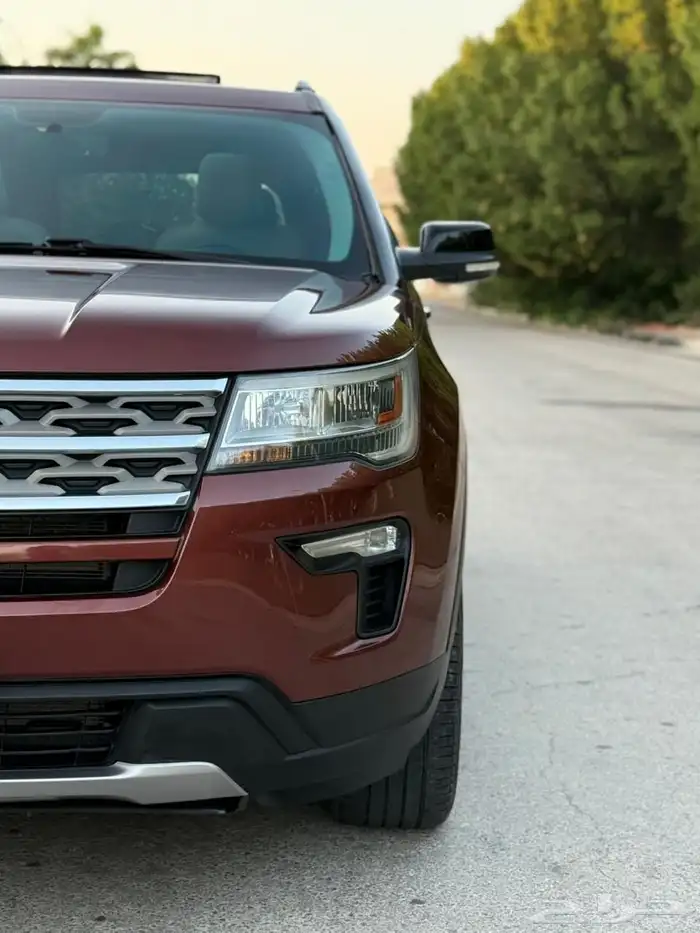 بسم الله ماشاء الله فورد اكسبلور 2018 (XLT)فل كامل بانوراما 20