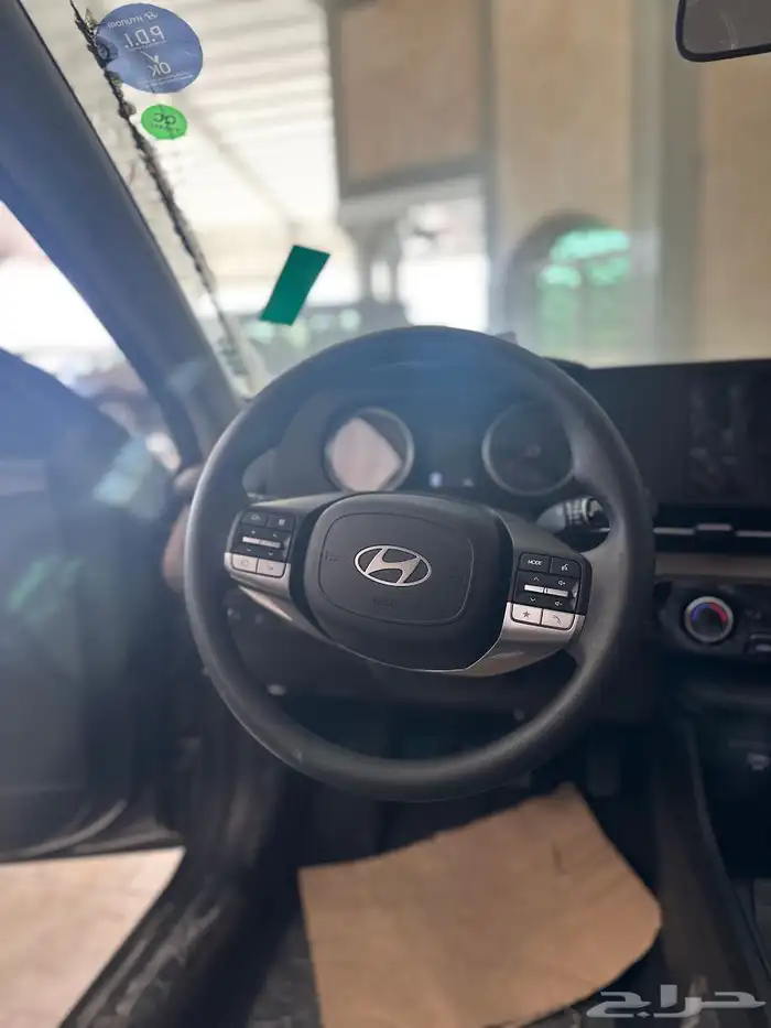 هيونداي اكسنت فلييت 2025 ابيض - اسود 9