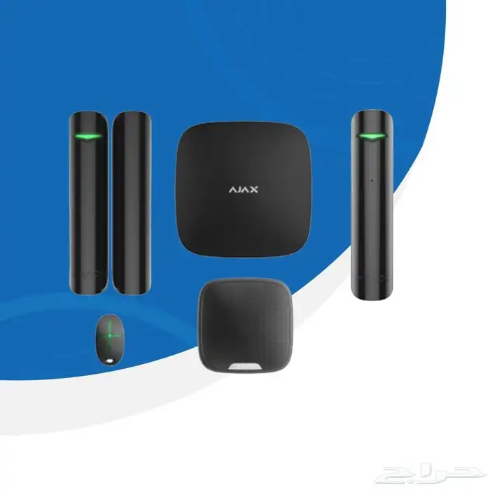 كاميرات المراقبة وأجهزة البصمة والسنترال ومقويات الشبكة 5