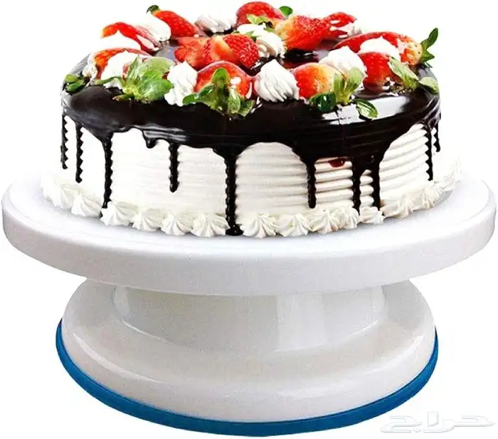 حامل الكيك الدوار بسلاسه 2