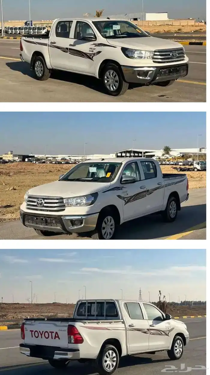 تويوتا هايلوكس غمارتين بدون دبل ديزل GL 2025 شركة العودة. 1