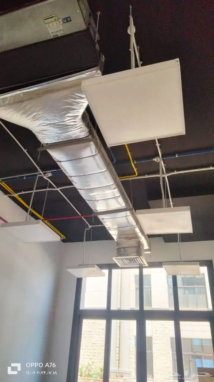 دكت .تتكييف شفطات مركزي صحراوي دائري ومربع بأعلى جودة 48338 6