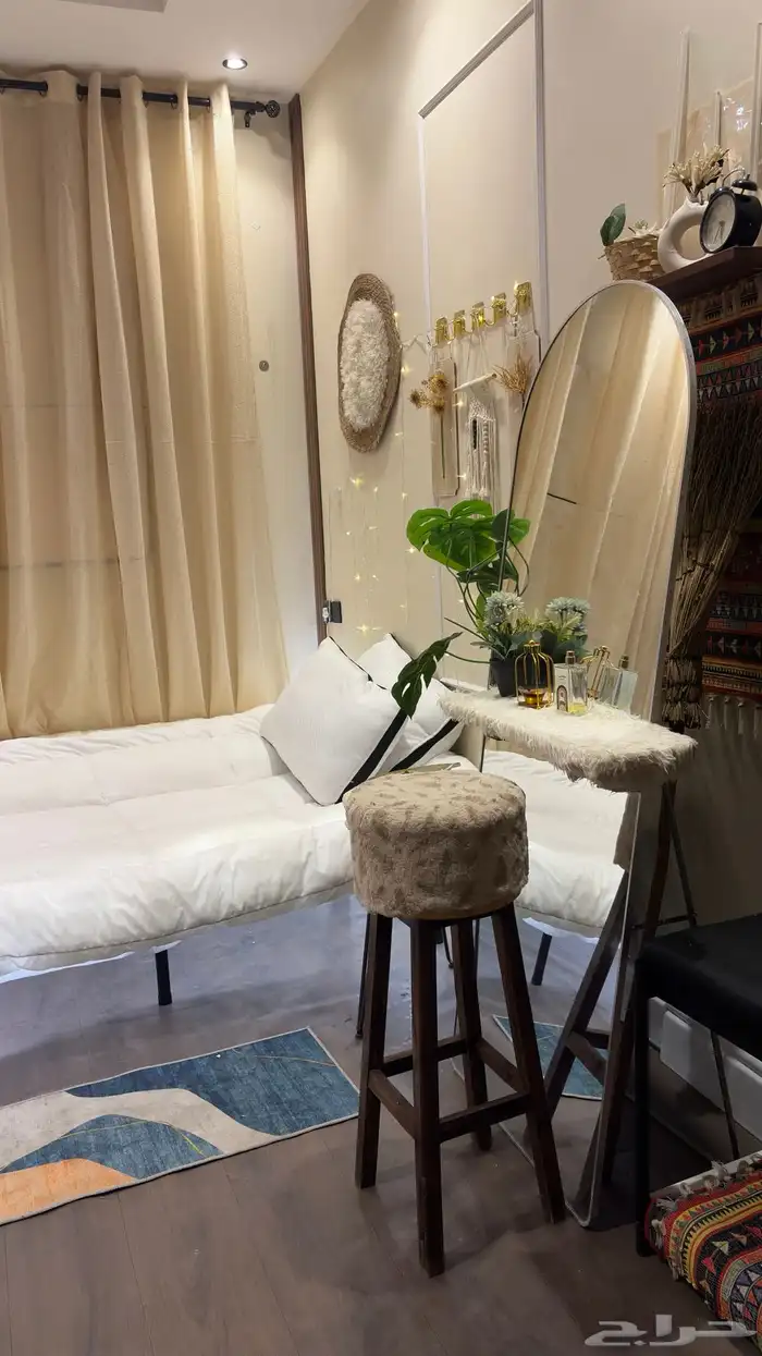 استديو مؤثث بدخول ذاتي للإيجار اليومي والشهري 2