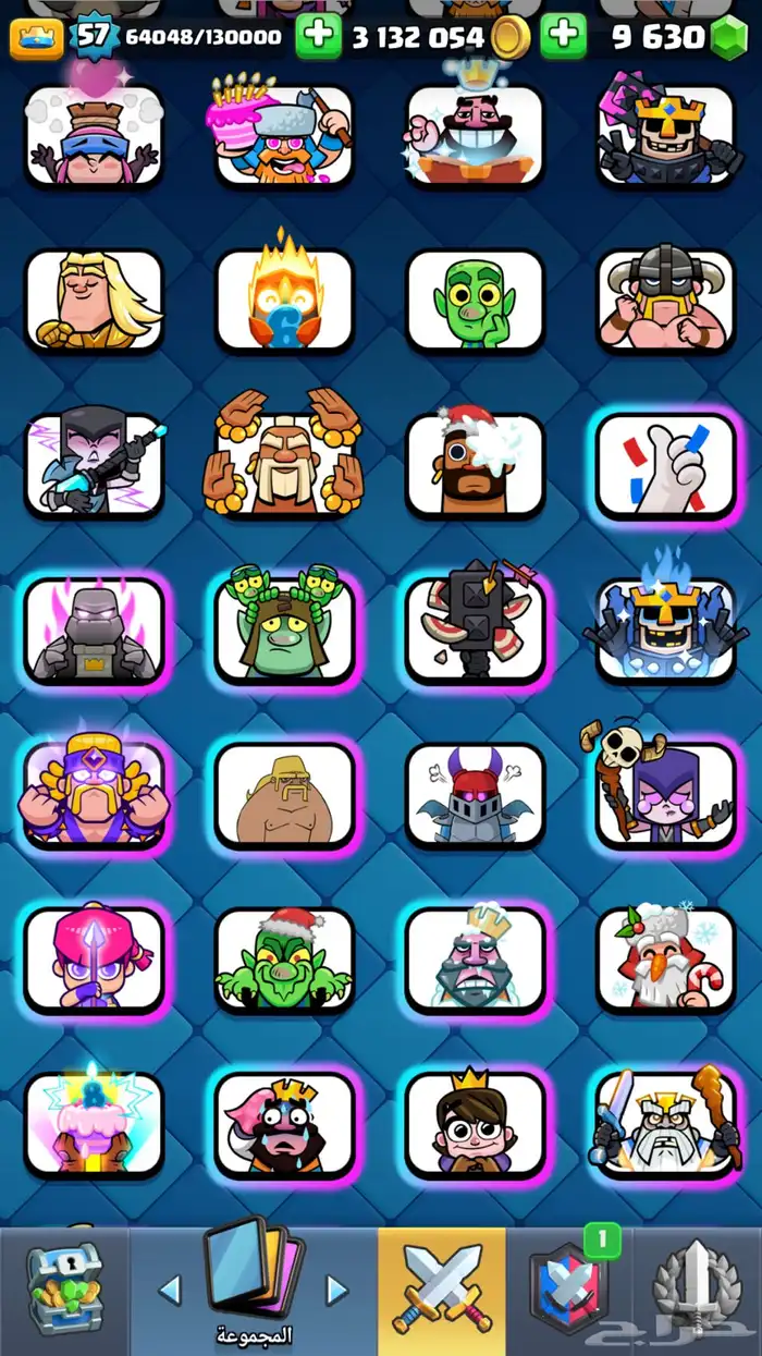 حساب كلاش رويال clash royal للبيع 4