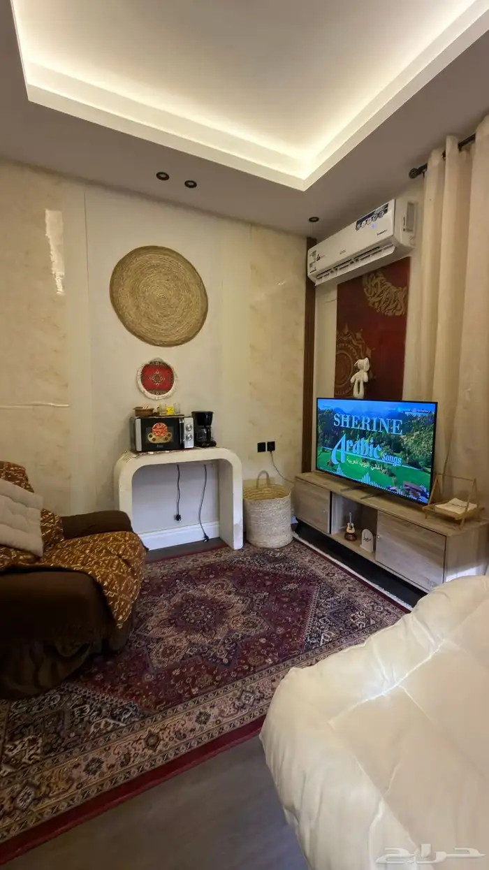 استديو مؤثث بدخول ذاتي للإيجار اليومي والشهري 4