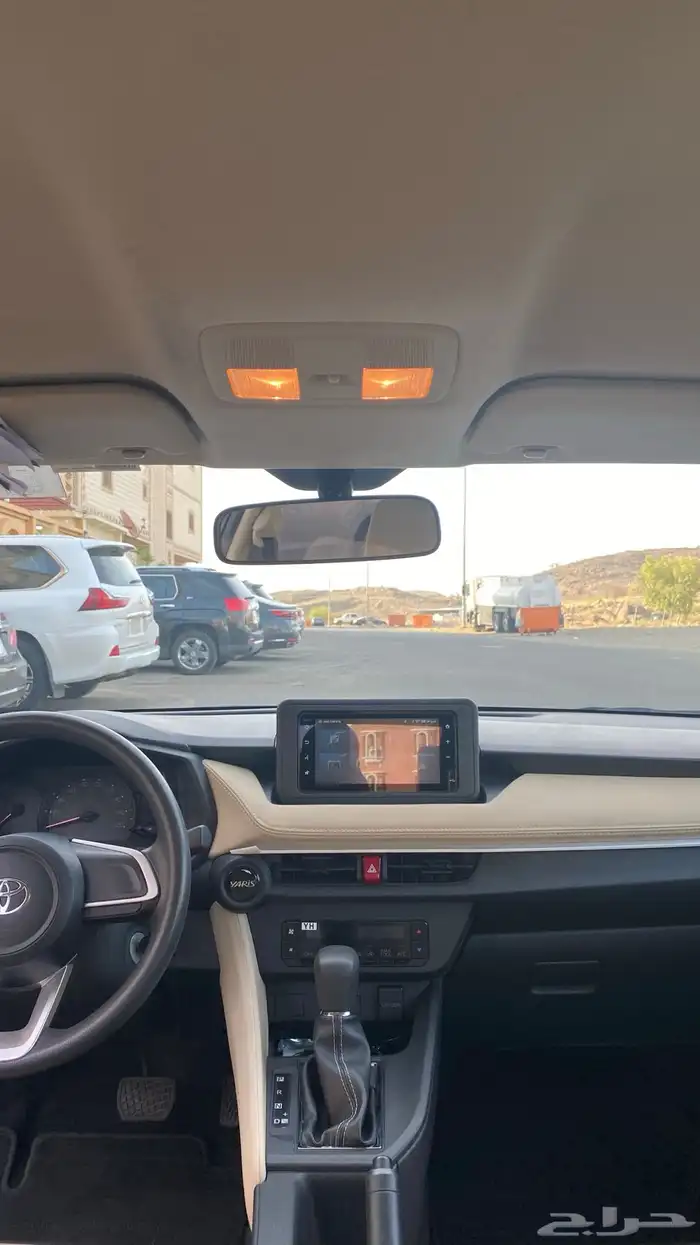 ( تم البيع )يارس 2023 ممشى قليل 66 الف كيلو ثاني مالك 9