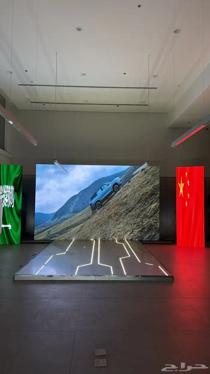 ممر شاشات ارضية شاشات بوابة شاشة با المتر صوتيات ليازر مسرح 0