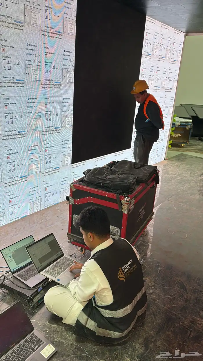 تنظيم بوثات شاشات عرض عملاقه وتفاعليه 4