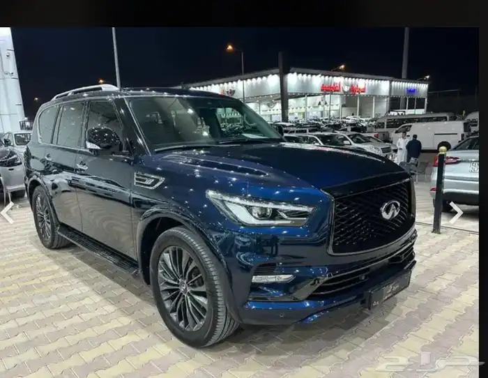 انفنتي QX80 بلاك اديشن موديل 2021 فل كامل ممشى قليل 0