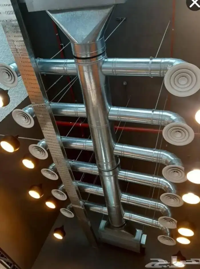 دكت .تتكييف شفطات مركزي صحراوي دائري ومربع بأعلى جودة 48338 0