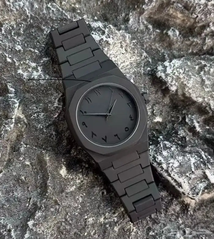 Minimalist Black ساعة بالعربي 3