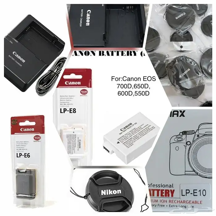 شواحن بطاريات كانون نيكون 0