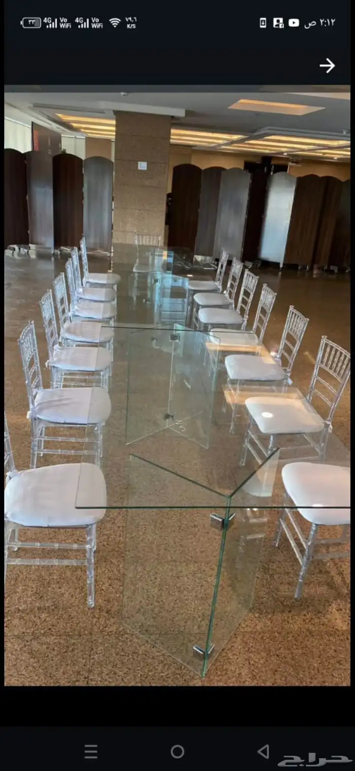 تاجير جلسات شعبيه كراسي طاولات طعام دفايات 4