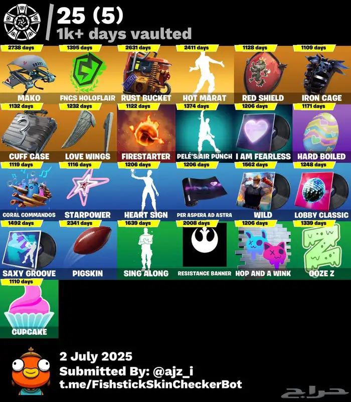 حساب فورت نايت قوي ونادر للبيع 7