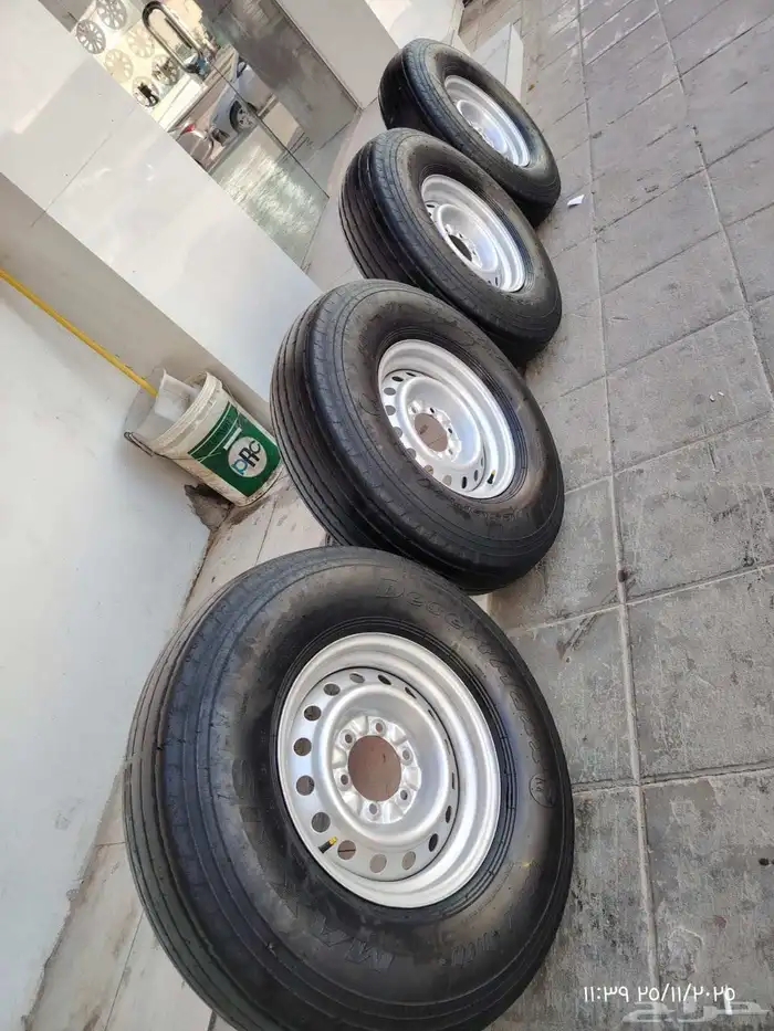 جنوط نيسان مع كفرات وبدون 2