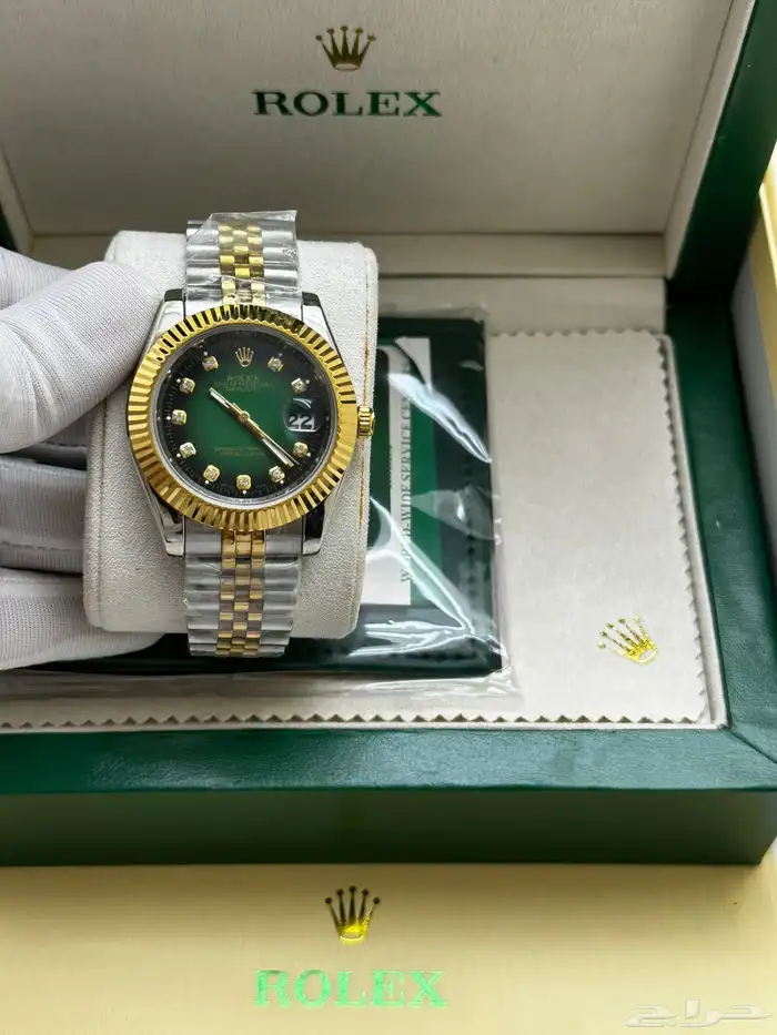 جديدنا ساعة رولكس ROLEX   رجالي ونسائيه درجة اولى 9