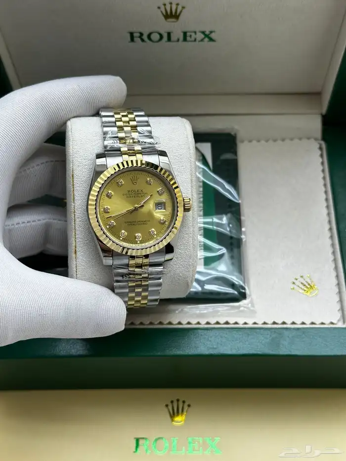 جديدنا ساعة رولكس ROLEX   رجالي ونسائيه درجة اولى 5