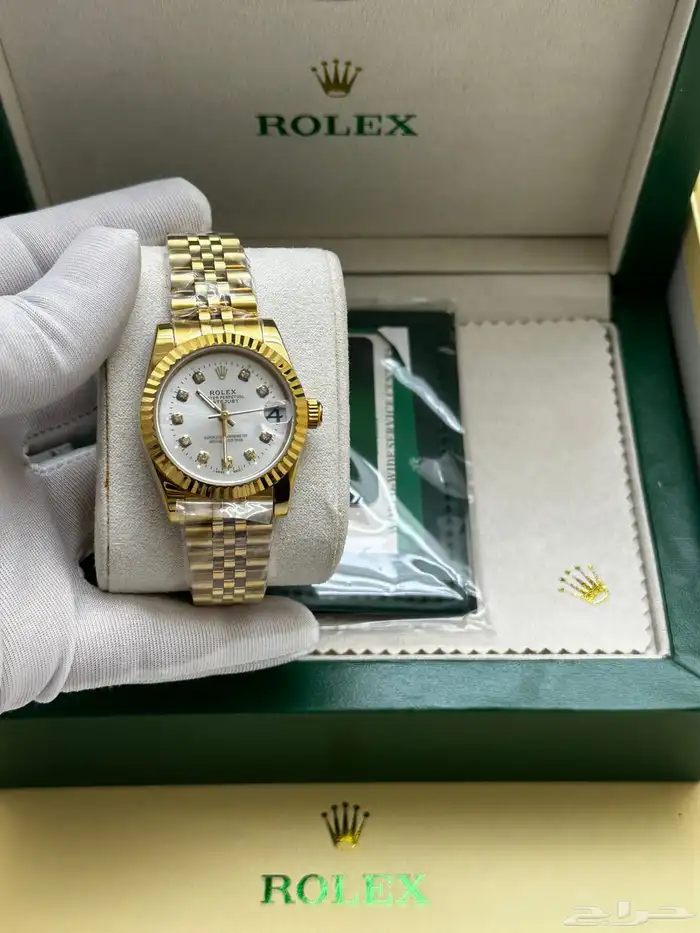 جديدنا ساعة رولكس ROLEX   رجالي ونسائيه درجة اولى 0