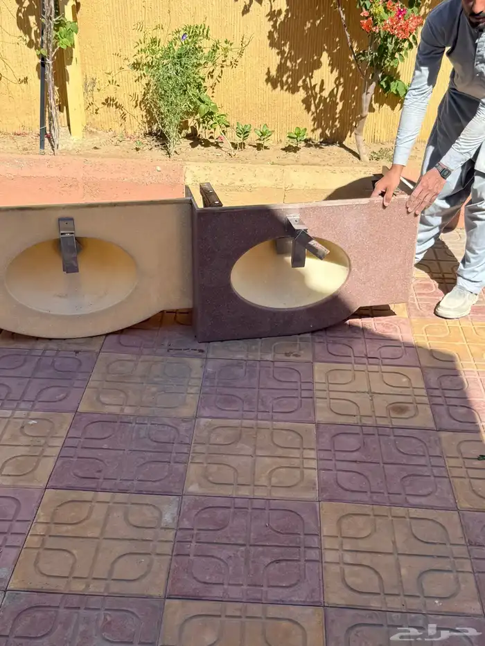 مغسلة رخام للبيع جديده 2