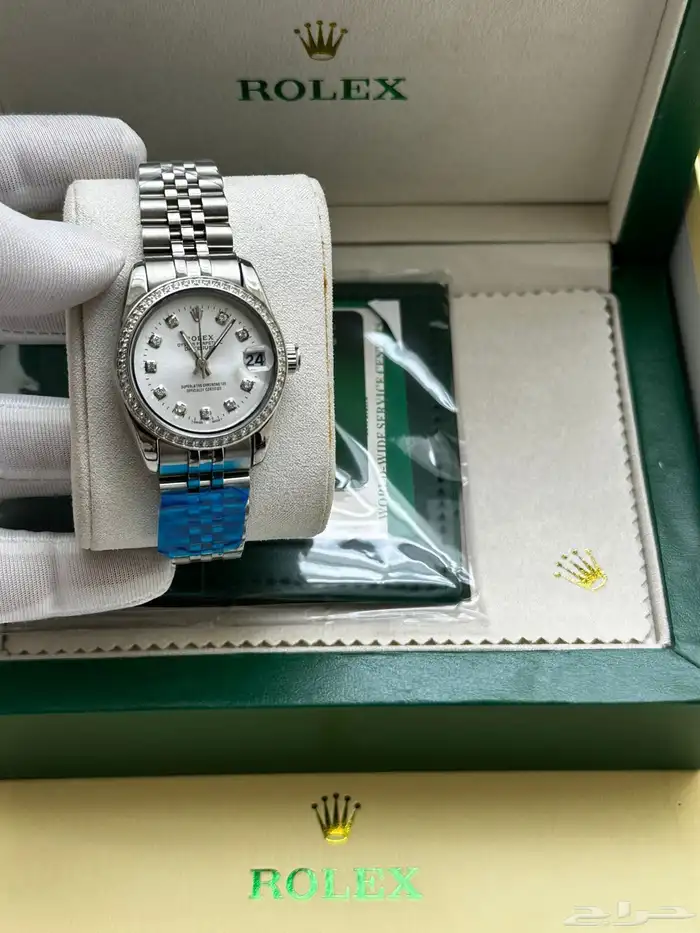 جديدنا ساعة رولكس ROLEX   رجالي ونسائيه درجة اولى 19