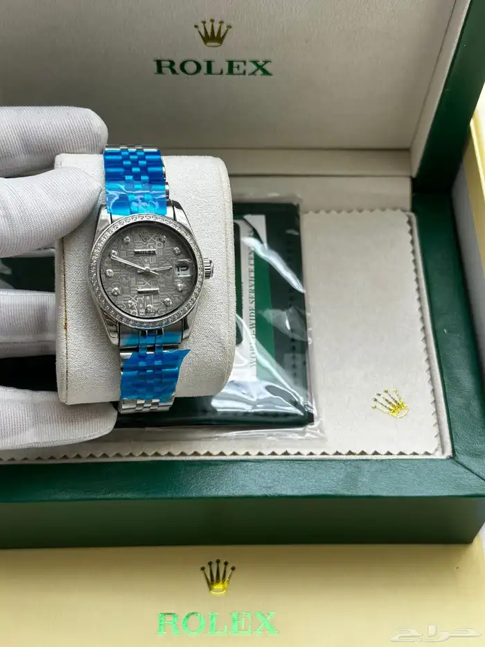 جديدنا ساعة رولكس ROLEX   رجالي ونسائيه درجة اولى 11