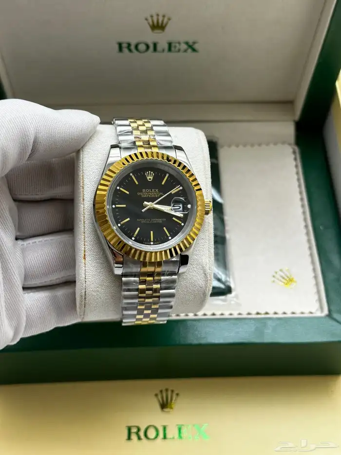 جديدنا ساعة رولكس ROLEX   رجالي ونسائيه درجة اولى 18