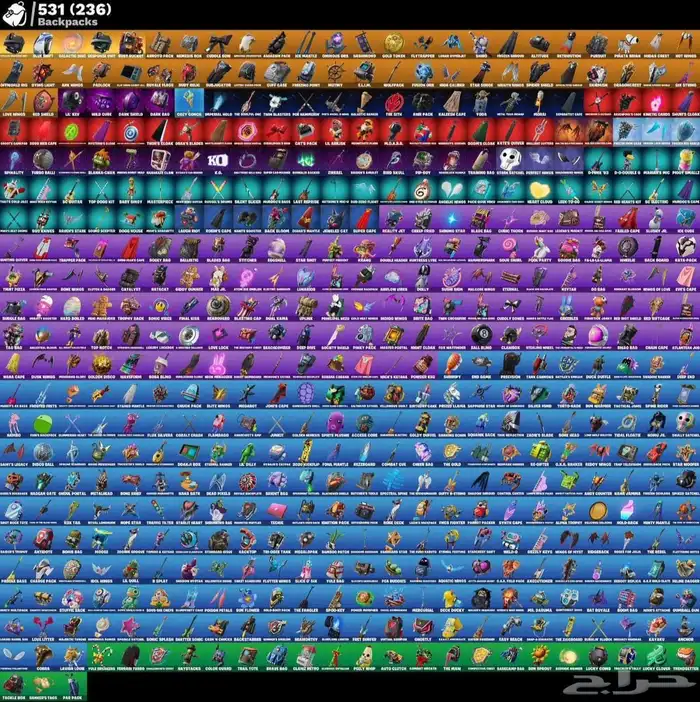 حساب فورت نايت 1