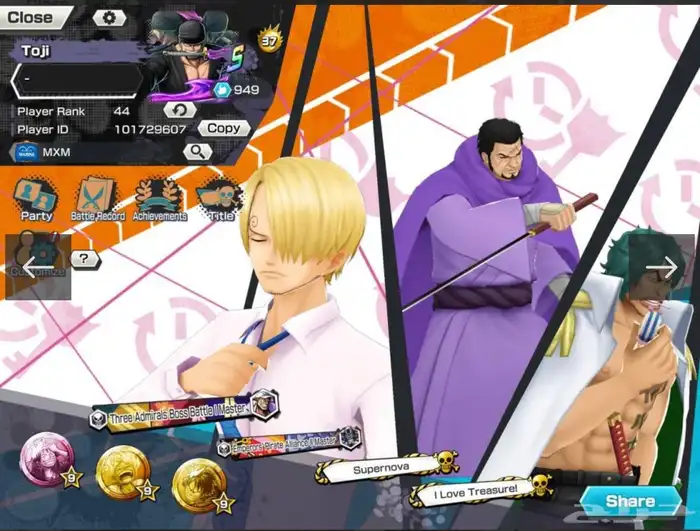 حساب باونتي راش 1