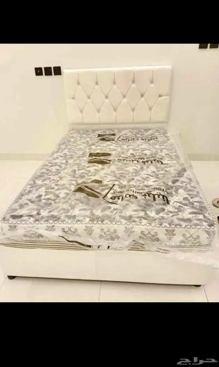 سرير نفر ونص مع مرتبه موجود جديد ايلون موجود 3