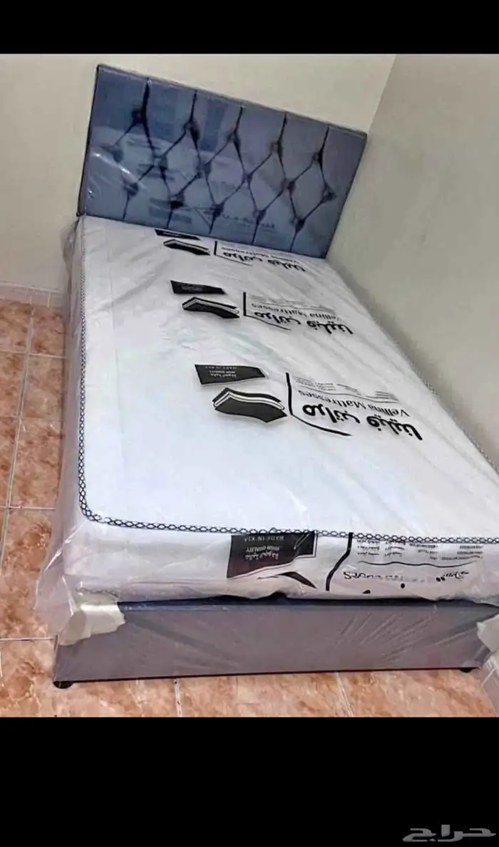 سرير نفر ونص مع مرتبه موجود جديد ايلون موجود 4