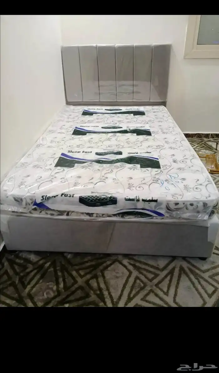 سرير نفر ونص مع مرتبه موجود جديد ايلون موجود 0
