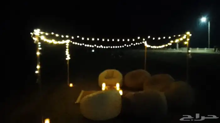 جلسات علئ شاطئ حنيش رمنسيه للايجار بساعه 3