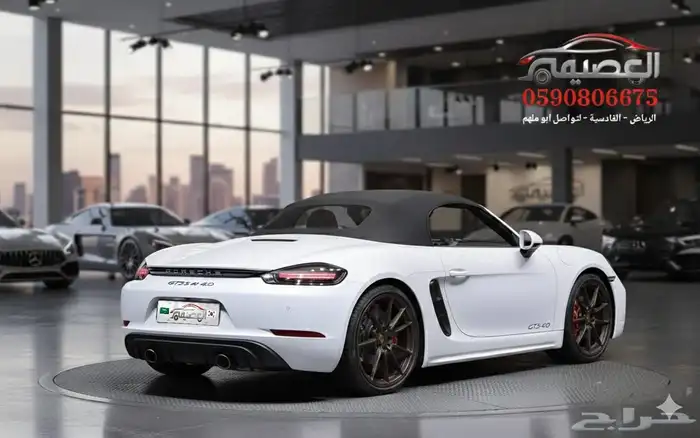 بورش بوكستر 718 2022 استيراد كوريا - معرض العصيمي 1