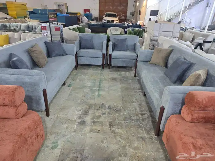 كنب جديد جاهز وبسعر المصنع 9