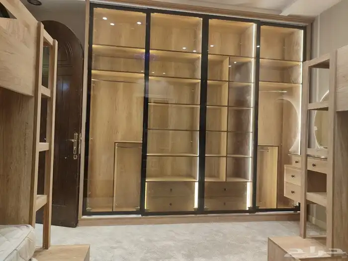 خزاين خزائن دريسنج غرف نوم تصميم وتصنيع خشب 7