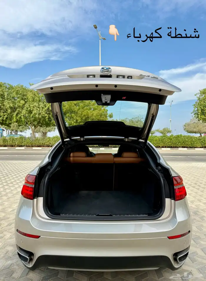 بي ام X6 مديل 2013 قمة بالنضافة 12